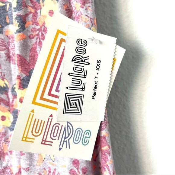 NEW LuLaRoe Perfect T Shirt Size XXS - Picture 5 of 6